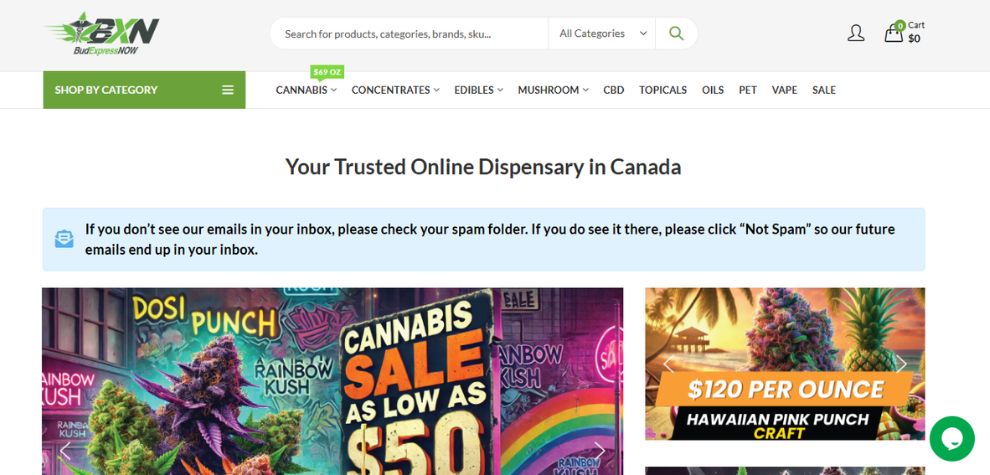 In the world of online pot shops in Canada, BudExpressNOW stands out due to its fast, discreet weed delivery, large selection of quality products, and unparalleled customer service.