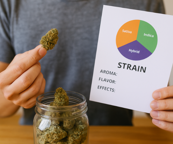 Representing how to choose the right sativa pot strains for desired effects
