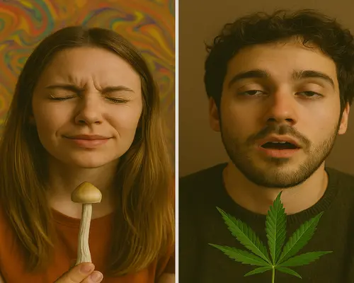 Shroom High vs Weed High What to Expect