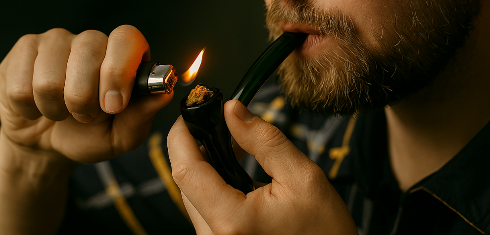 Premium OG Kush strains with vibrant buds, symbolizing an elevated cannabis experience for seasoned users
