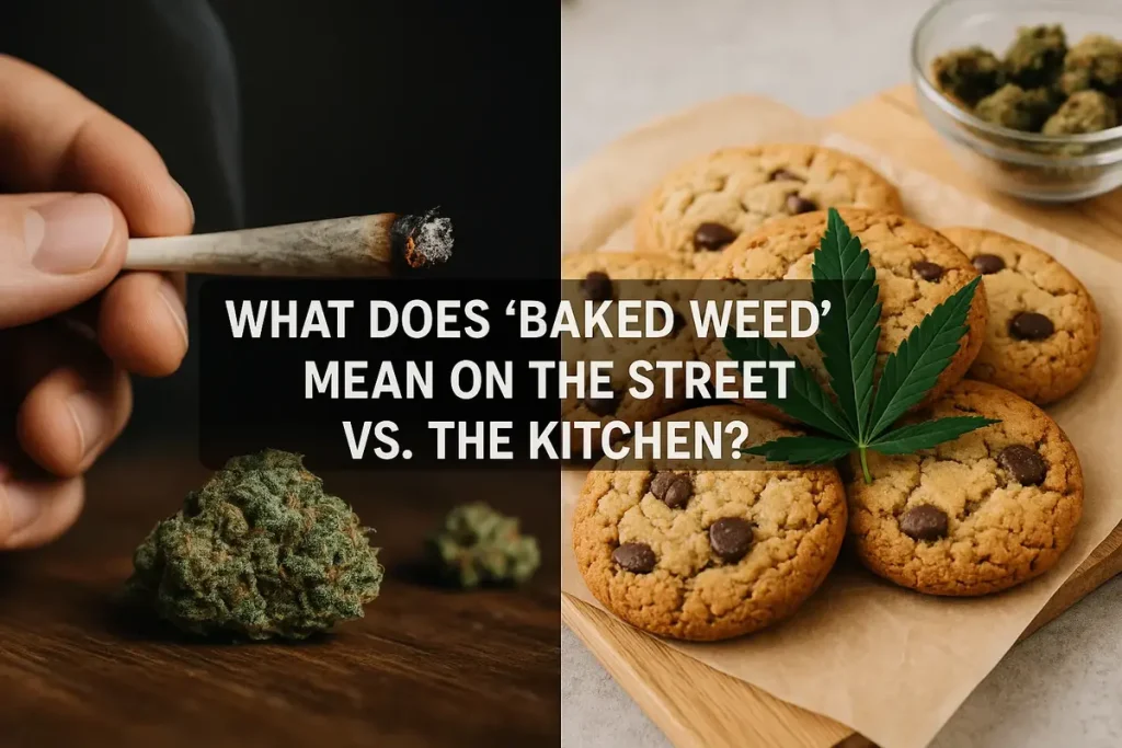 What Does 'Baked Weed' Mean on the Street vs. the Kitchen