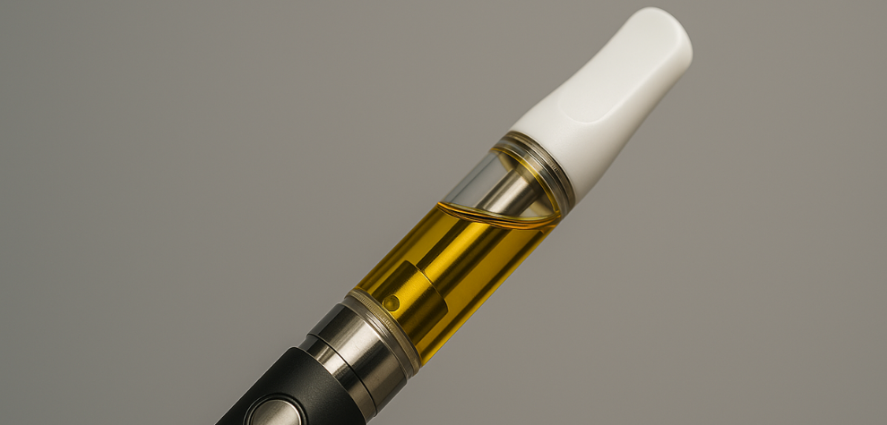 Weed pen cartridge filled with oil and showhow look like
