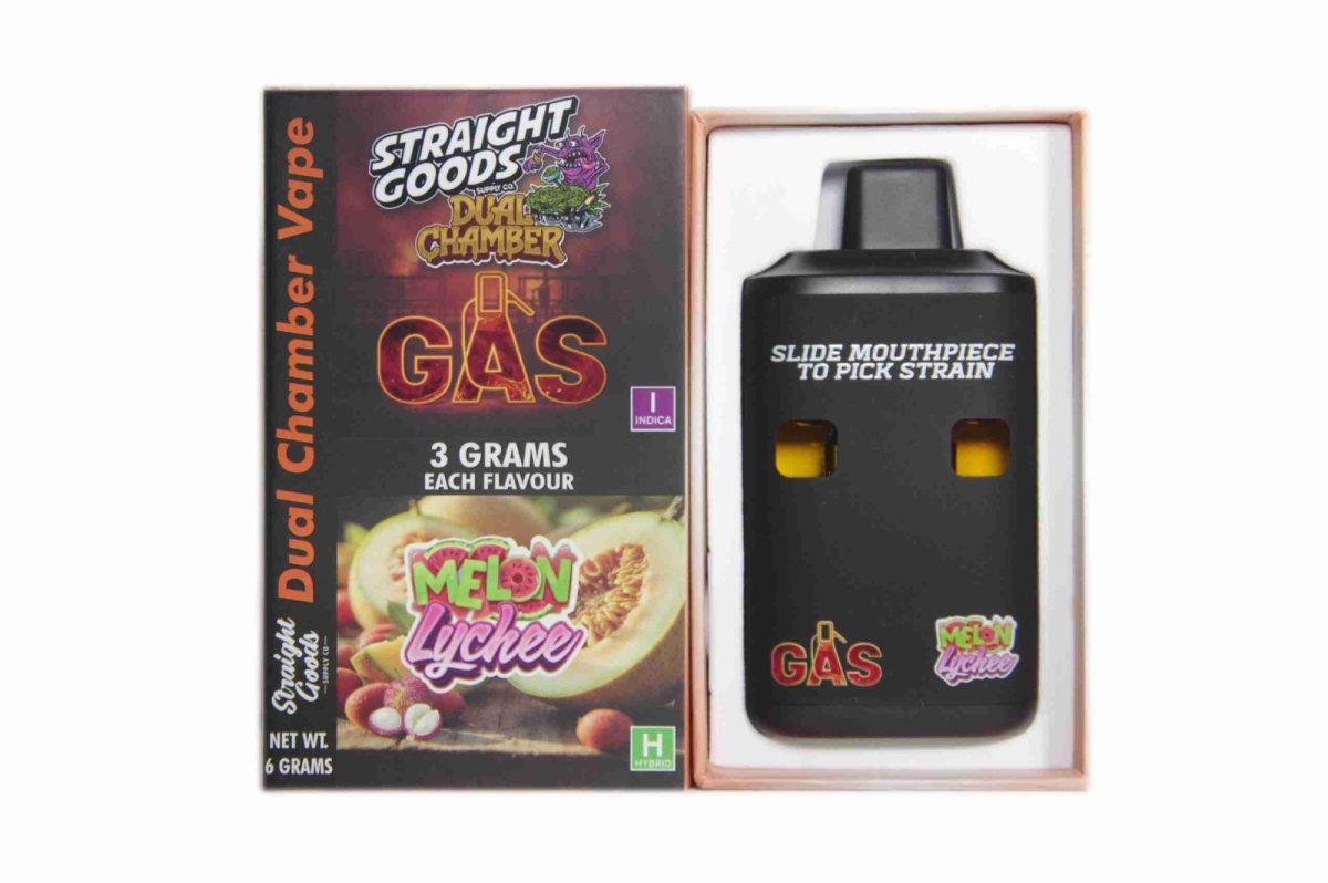 Buy Straight Goods - Dual Chamber Vape - Gas + Melon Lychee (3 Grams + 3 Grams) at MMJ Express Online Shop