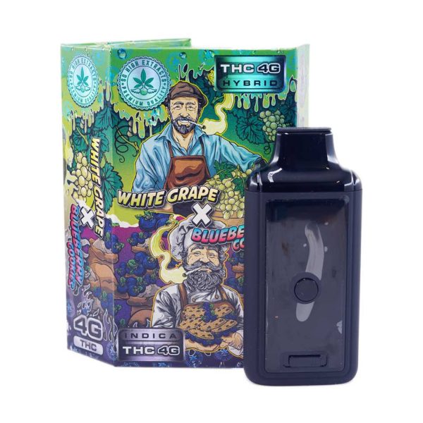 Buy So High Extracts - Dual Chamber Pen - White Grape + Blueberry Cookies (4 Grams + 4 Grams) at MMJ Express Online Shop