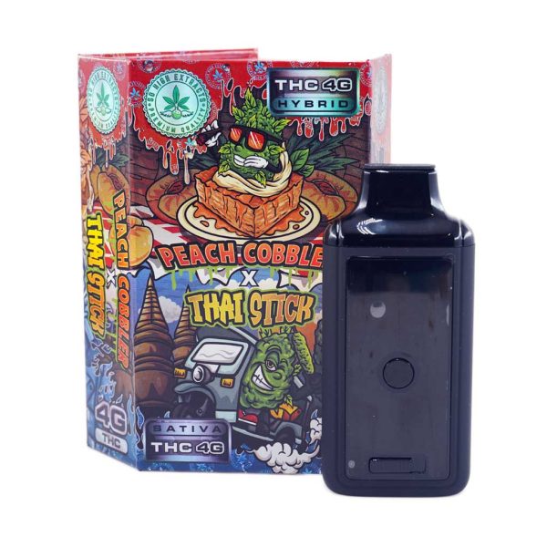 Buy So High Extracts - Dual Chamber Pen - Peach Cobbler + Thai Stick (4 Grams + 4 Grams) at MMJ Express Online Shop