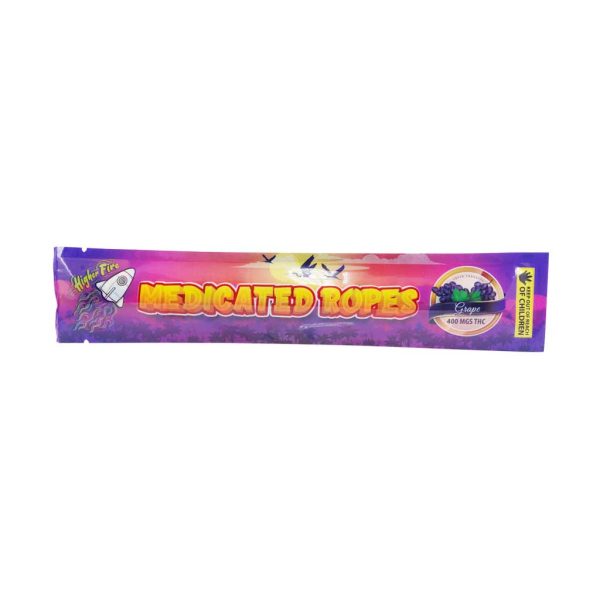 Buy Higher Fire Extracts - Medicated Ropes - Grape 400MG THC at MMJ Express Online Shop