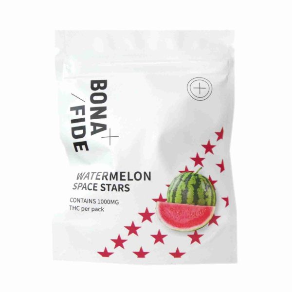 Buy Bonafide – Space Stars - Watermelon 1000mg THC at MMJ Express Online Shop