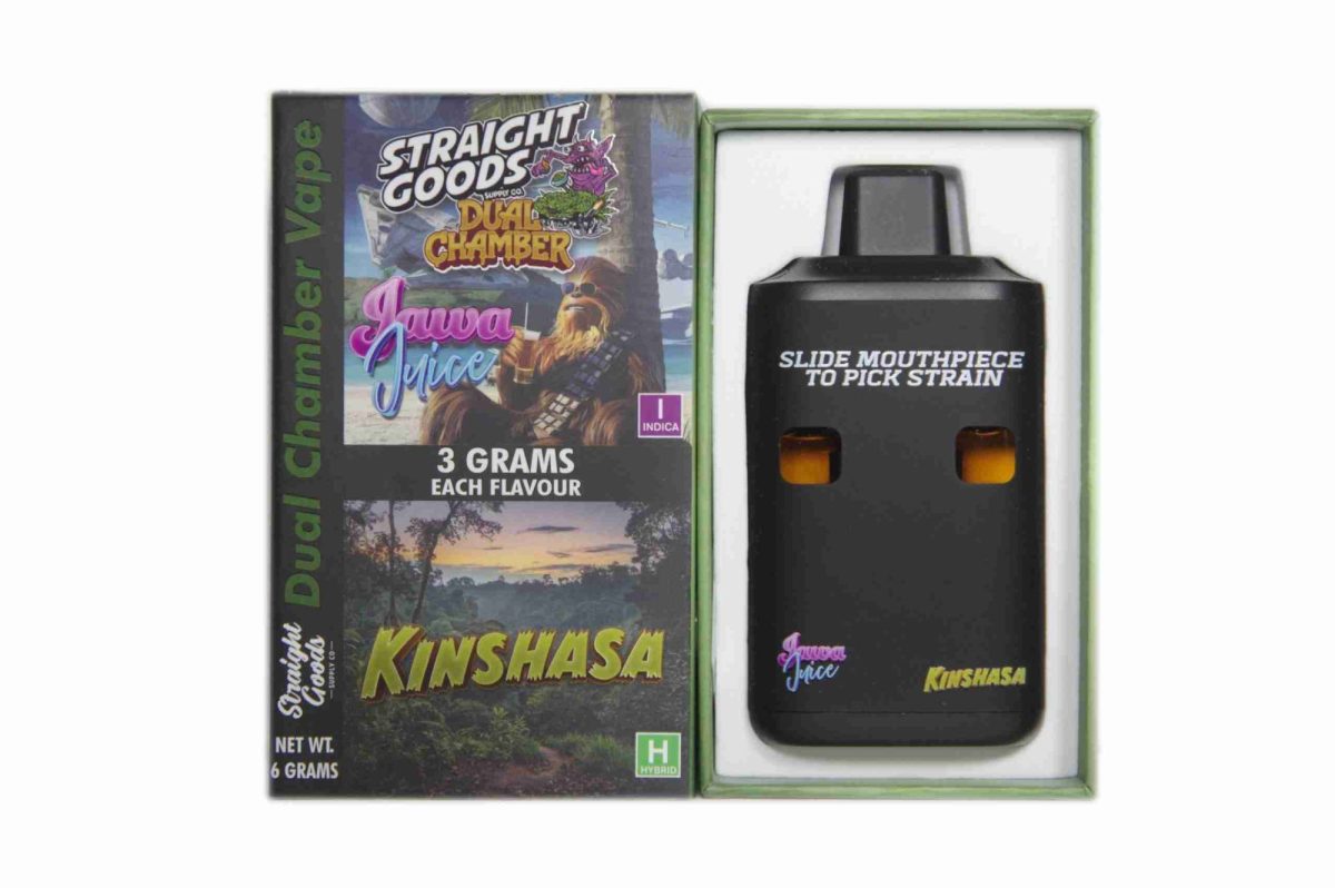 Buy Straight Goods - Dual Chamber Vape - Jawa Juice + Kinsasha (3 Grams + 3 Grams) at MMJ Express Online Shop