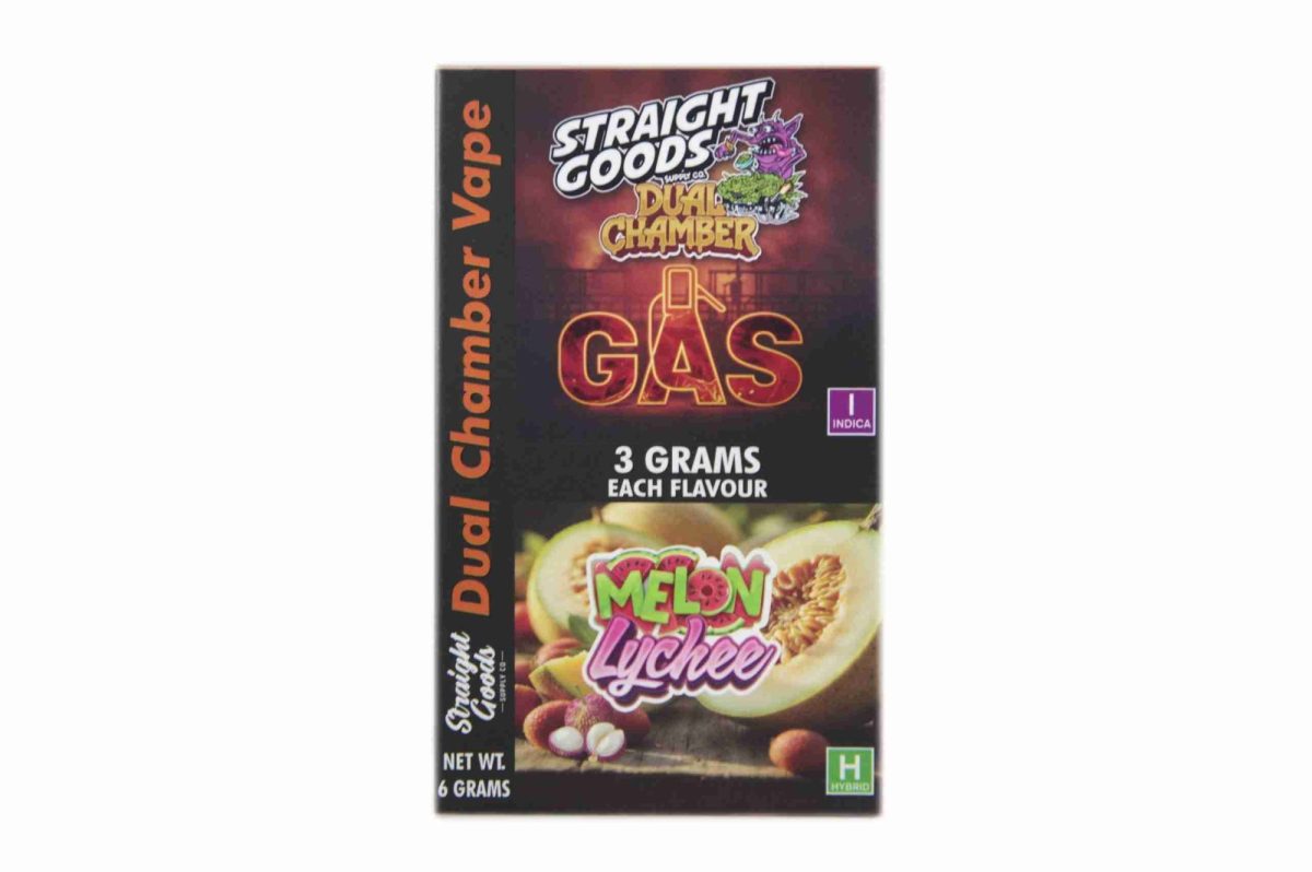 Buy Straight Goods - Dual Chamber Vape - Gas + Melon Lychee (3 Grams + 3 Grams) at MMJ Express Online Shop