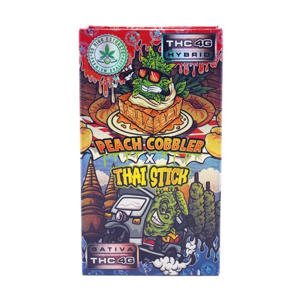 Buy So High Extracts - Dual Chamber Pen - Peach Cobbler + Thai Stick (4 Grams + 4 Grams) at MMJ Express Online Shop