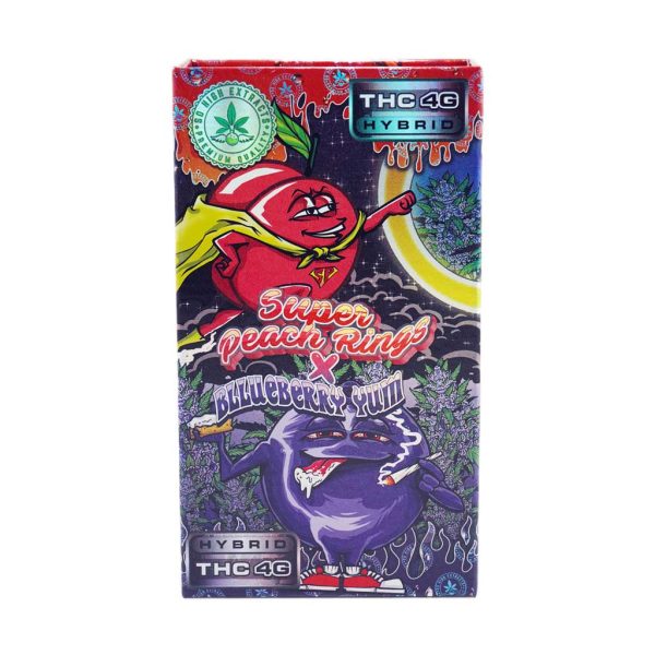 Buy So High Extracts - Dual Chamber Pen - Super Peach Rings + Blueberry Yum (4 Grams + 4 Grams) at MMJ Express Online Shop