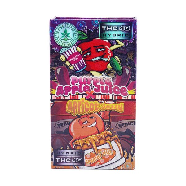 Buy So High Extracts - Dual Chamber Pen - Purple Apple Juice + Apricot Jelly (4 Grams + 4 Grams) at MMJ Express Online Shop