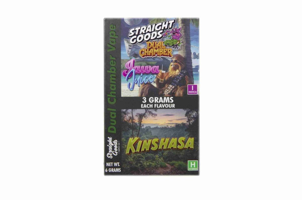 Buy Straight Goods - Dual Chamber Vape - Jawa Juice + Kinsasha (3 Grams + 3 Grams) at MMJ Express Online Shop