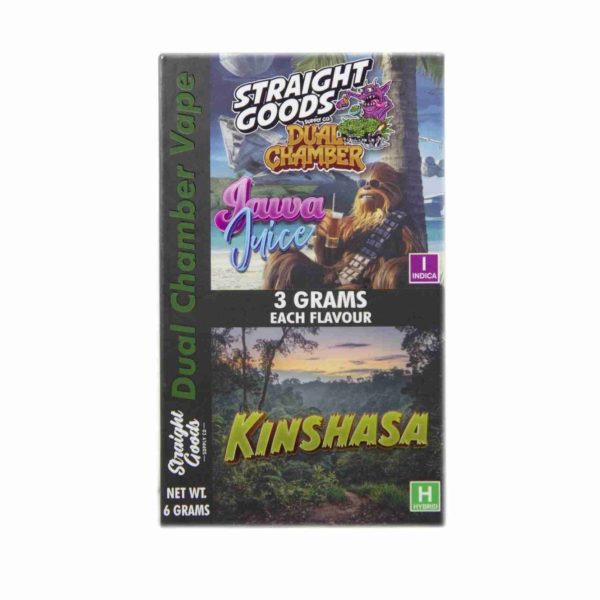 Buy Straight Goods - Dual Chamber Vape - Jawa Juice + Kinsasha (3 Grams + 3 Grams) at MMJ Express Online Shop