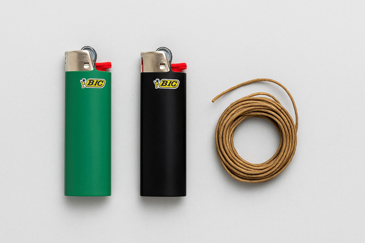 cannabis accessories - Lighters and Hemp Wick