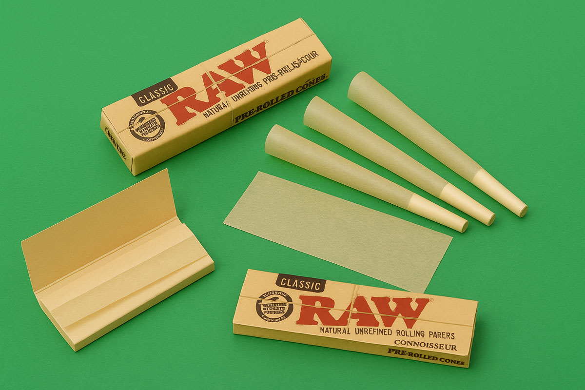 cannabis accessories - Rolling Papers and Cones