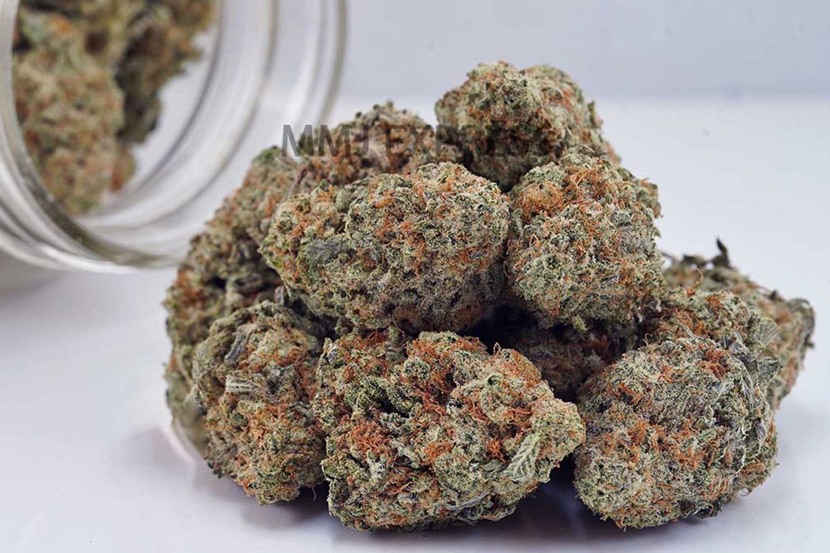cream soda cannabis in a jar