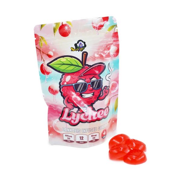 Buy Sky High Edibles - Lychee Gummy 600mg THC at MMJ Express Online Shop