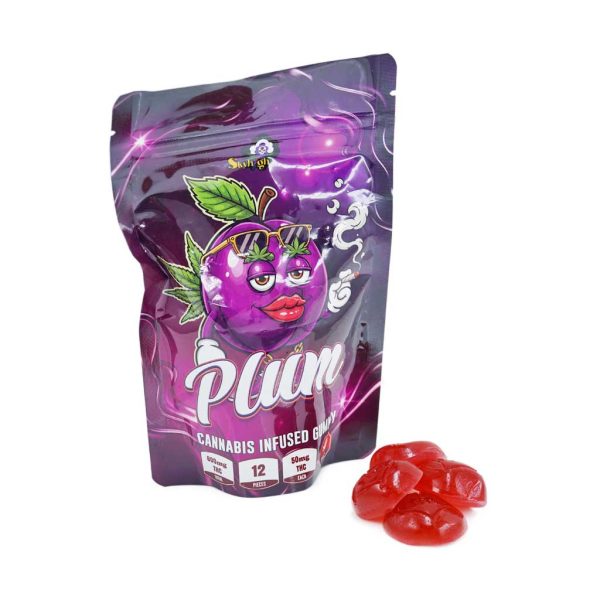 Buy Sky High Edibles - Plum Gummy 600mg THC at MMJ Express Online Shop