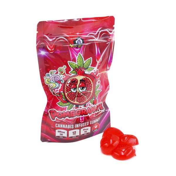 Buy Sky High Edibles - Pomegranate Gummy 600mg THC at MMJ Express Online Shop