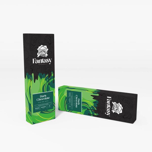 Buy Fantasy Psychedelics – Chocolate Bar – Dark 3000mg at MMJ Express Online Shop