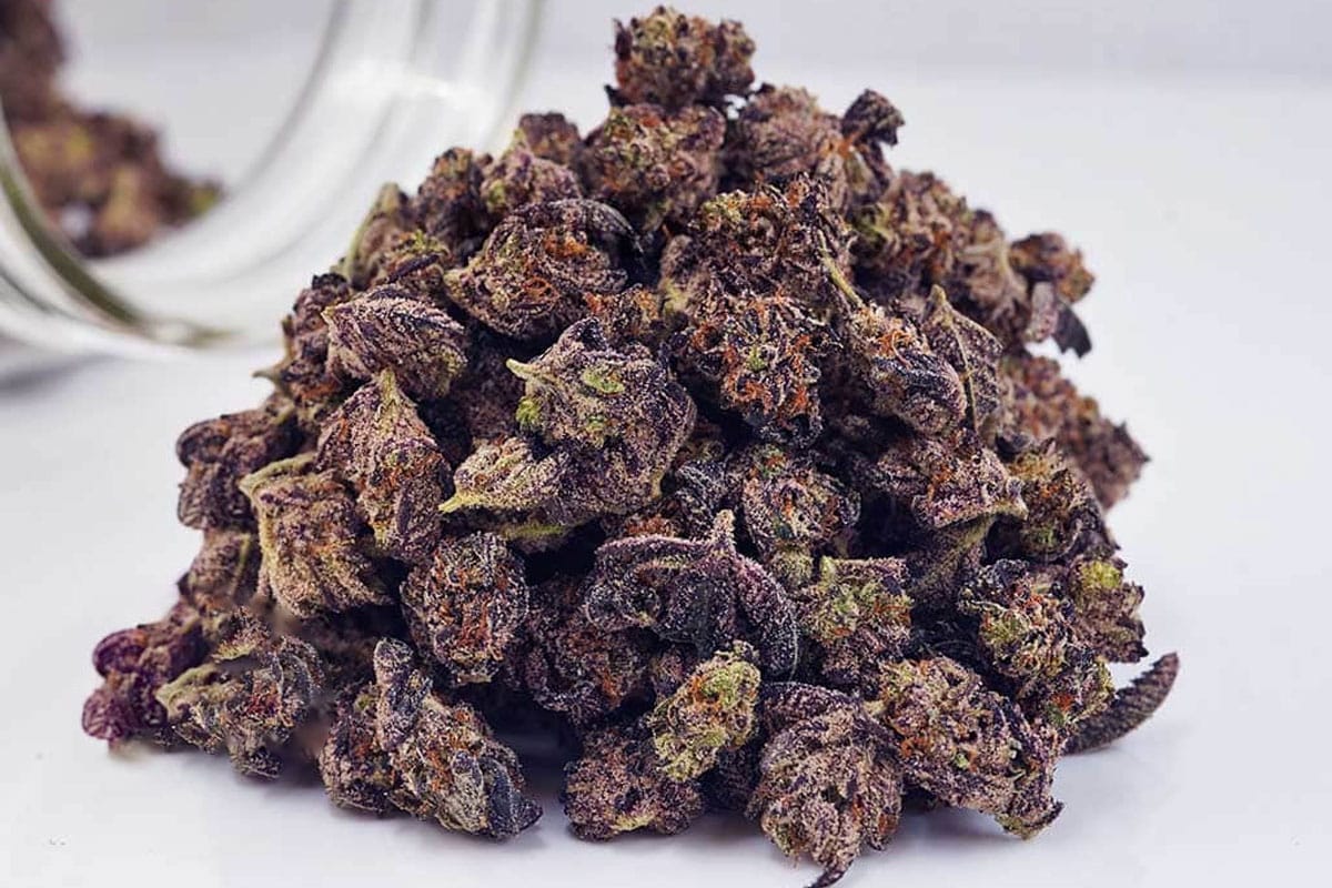 grape ape cannabis flowers