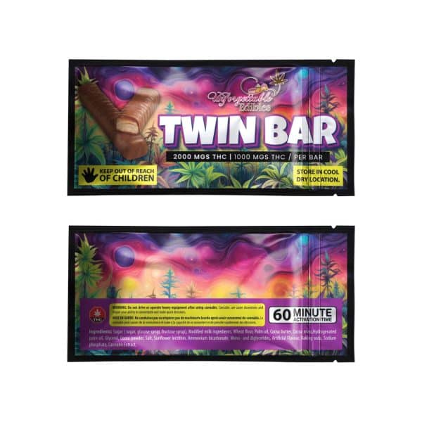 Buy Unforgettable Edibles - Twin Bar - 2000MG THC at MMJ Express Online Shop