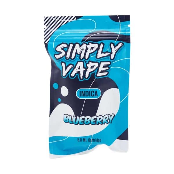 Buy Simply Vapes – THC Disposable Pen – Blueberry – 5ML at MMJ Express Online Shop