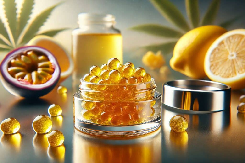 Passionfruit Lemonade Caviar