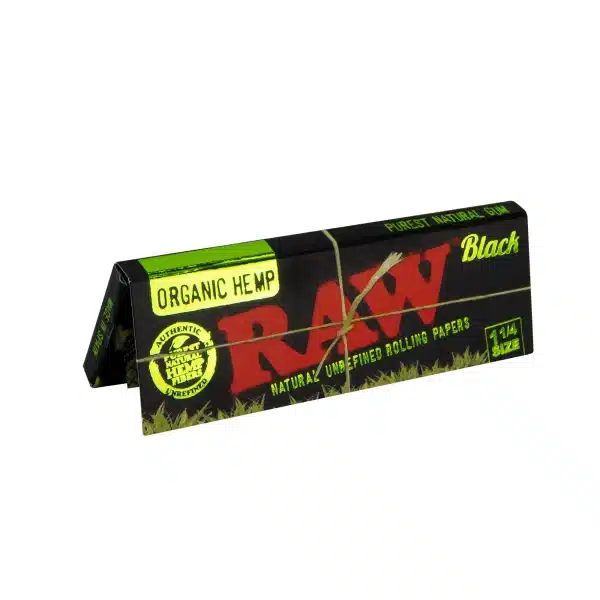 Buy Raw Hemp Black Organic Rolling Paper at MMJ Express Online Shop