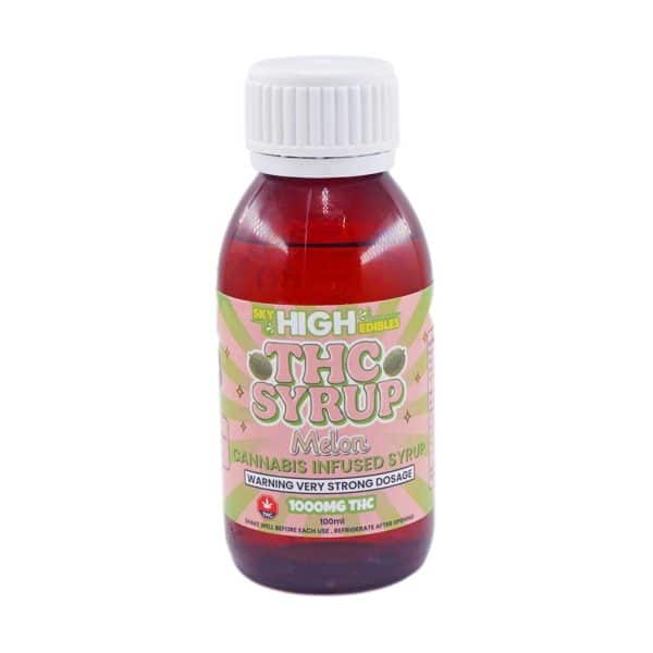 Buy Sky High Syrup - Melon 1000mg THC at MMJ Express Online Shop