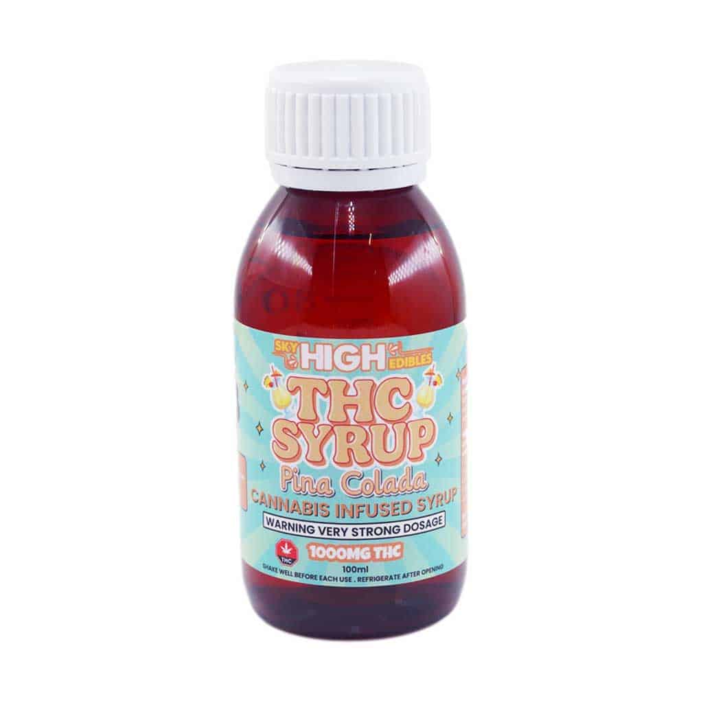 ZA SKYHIGHTHCSYRUP MG PINACOLADA Buy Sky High Syrup - Pina Colada 1000mg THC at MMJ Express Online Shop