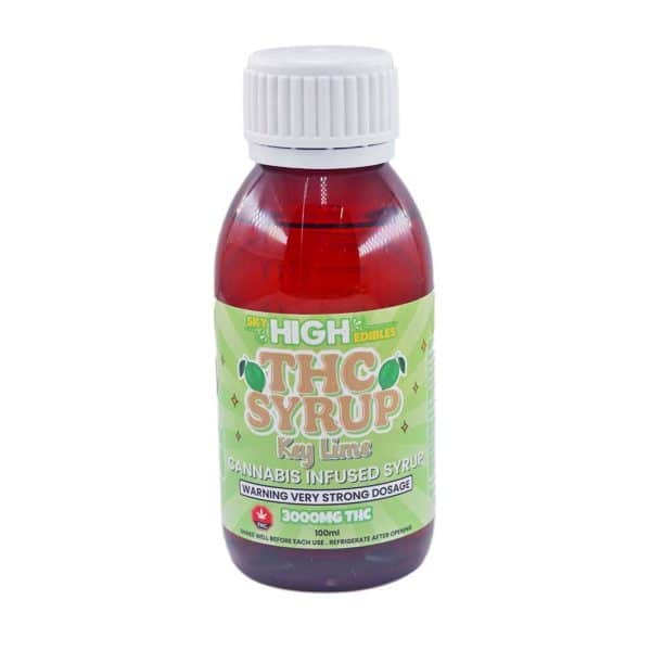 Buy Sky High Syrup - Key Lime 3000mg THC at MMJ Express Online Shop