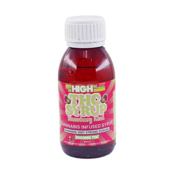 Buy Sky High Syrup - Strawberry Kiwi 3000mg THC at MMJ Express Online Shop